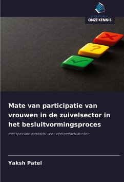 Cover Mate van participatie van vrouwen in de zuivelsector in het besluitvormingsproces