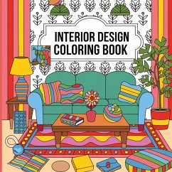Interior Design Coloring Book Cover Interior Design Coloring Book