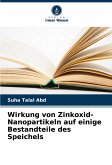 Wirkung von Zinkoxid-Nanopartikeln auf einige Bestandteile des Speichels Wirkung von Zinkoxid-Nanopartikeln auf einige Bestandteile des Speichels