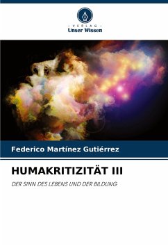 Cover HUMAKRITIZITÄT III