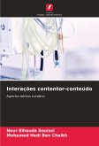 Interações contentor-conteúdo Interações contentor-conteúdo