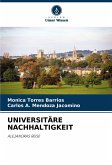 UNIVERSITÄRE NACHHALTIGKEIT UNIVERSITÄRE NACHHALTIGKEIT