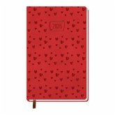 Trötsch Taschenkalender A6 Soft Touch Herzchen 2026 Trötsch Taschenkalender A6 Soft Touch Herzchen 2026