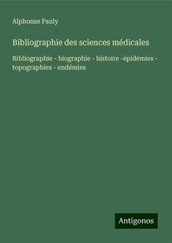 Bibliographie des sciences médicales - Pauly, Alphonse