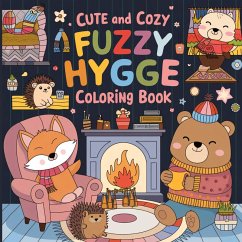 Cover Cute and Cozy Hygge Coloring Book