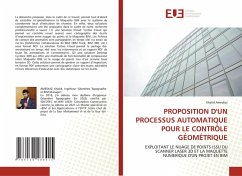 PROPOSITION D'UN PROCESSUS AUTOMATIQUE POUR LE CONTRÔLE GÉOMÉTRIQUE - Amediaz, Khalid