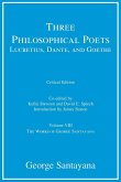 Three Philosophical Poets