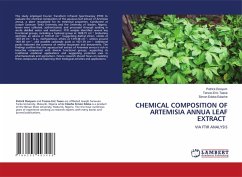 Cover CHEMICAL COMPOSITION OF ARTEMISIA ANNUA LEAF EXTRACT