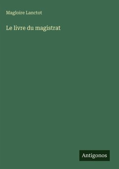 Cover Le livre du magistrat