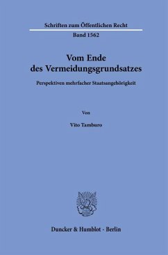 Cover Vom Ende des Vermeidungsgrundsatzes