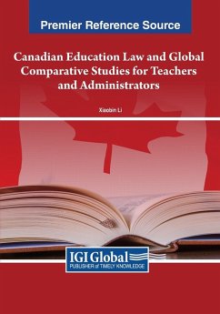 Cover Canadian Education Law and Global Comparative Studies for Teachers and Administrators