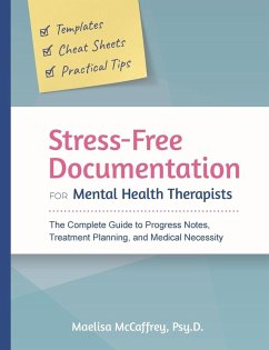 Cover Stress-Free Documentation for Mental Health Therapists