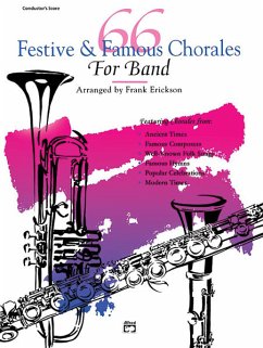 Cover 66 Festive and Famous Chorales for Band