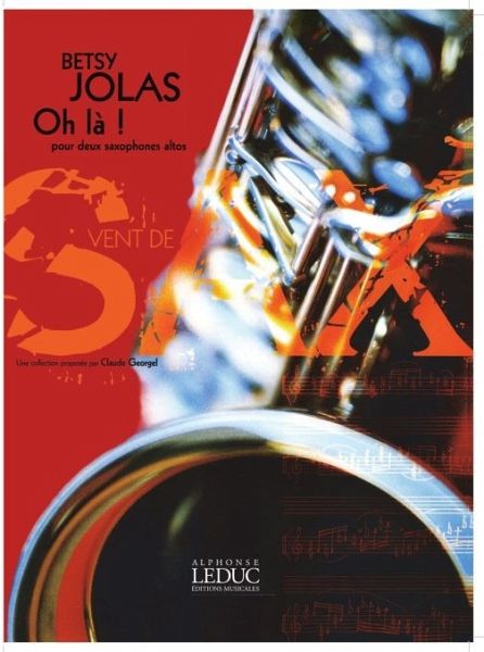 Oh lŕ pour 2 saxophones alto partition