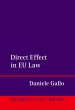 Direct Effect in EU Law (eBook, ePUB) - Bild 1