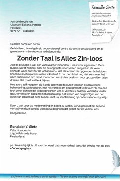 Cover Zonder Taal Is Alles Zin-Loos (eBook, ePUB)