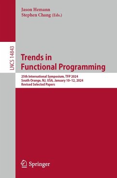 Trends in Functional Programming (eBook, PDF)
