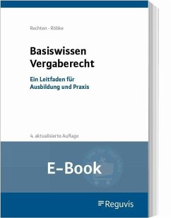 Cover Basiswissen Vergaberecht (E-Book) (eBook, PDF)
