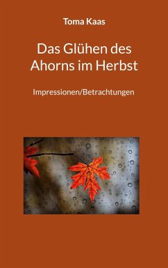 Cover Das Glühen des Ahorns im Herbst (eBook, ePUB)