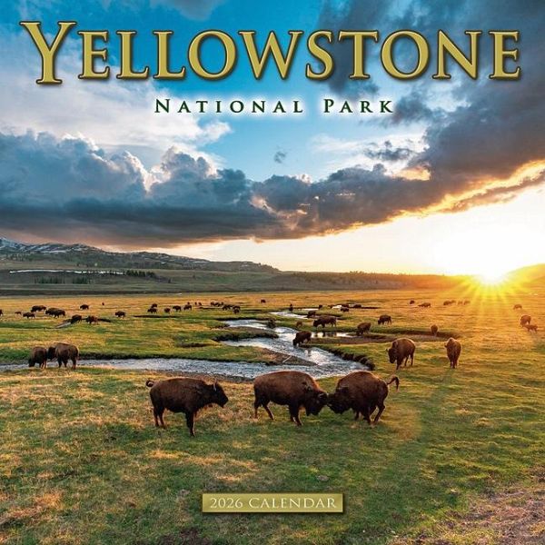 2026 Yellowstone National Park Wall Calendar 2026 Yellowstone National Park Wall Calendar