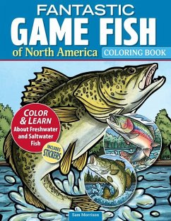 Fantastic Game Fish of North America Coloring Book - Morrison, Sam