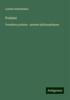 Poésies - Ackermann, Louise