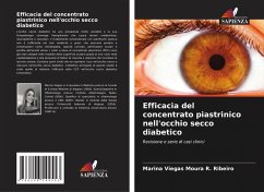 Efficacia del concentrato piastrinico nell'occhio secco diabetico - Moura R. Ribeiro, Marina Viegas