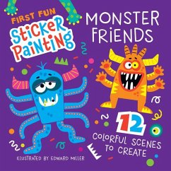 Cover First Fun Sticker Painting: Monster Friends