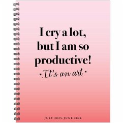 So Productive Academic July 2025 - June 2026 8.5 X 11 Weekly Monthly Softcover Planner - Willow Creek Press