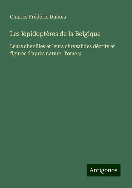 Les lépidoptères de la Belgique