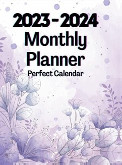 Cover 2023-2024 Monthly Planner Perfect Calendar