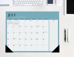 Modern Academic July 2025 - June 2026 22 X 17 Large Monthly Deskpad Calendar - Willow Creek Press