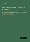 De la contemporanéité des fièvres éruptives