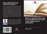 Défis et opportunités pour les aveugles d'avoir accès à des ordonnances étiquetées Défis et opportunités pour les aveugles d'avoir accès à des ordonnances étiquetées