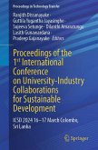 Proceedings of the 1st International Conference on University-Industry Collaborations for Sustainable Development (eBook, PDF)