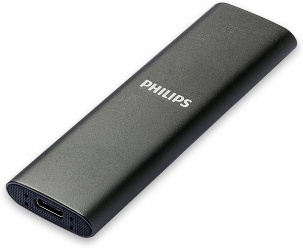 Philips Externe SSD 500GB Ultra Speed Grey Philips Externe SSD 500GB Ultra Speed Grey