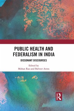 Federalism and Public Health in India (eBook, PDF)