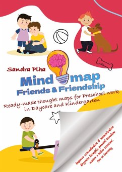 Cover KitaFix-Mindmap Friends & Friendship (Ready-made thought maps for Preschool work in Daycare and Kindergarten)