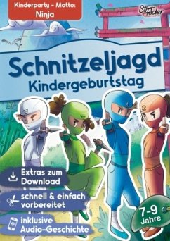Schnitzeljagd Kindergeburtstag mit Audio-Geschichte 
