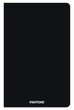 Pantone Official Black 5.25 X 8.25 Inch Lined Compact Journal Non-Dated - Browntrout