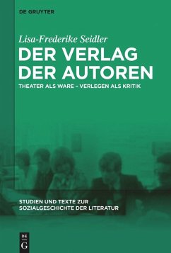 Der Verlag der Autoren (eBook, ePUB) - Seidler, Lisa-Frederike