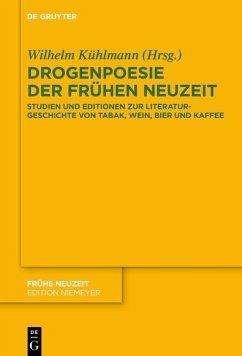 Cover Drogenpoesie der Frühen Neuzeit (eBook, PDF)