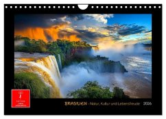 Cover Brasilien - Natur, Kultur und Lebensfreude (Wandkalender 2026 DIN A4 quer), CALVENDO Monatskalender