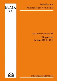 Cover Die potestas in can. 596 § 1 CIC