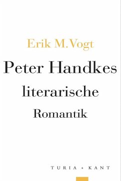 Cover Peter Handkes literarische Romantik