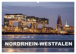 Cover Blaue Stunde in Nordrhein-Westfalen (Wandkalender 2026 DIN A2 quer), CALVENDO Monatskalender
