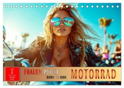 Cover Frauen Power Motorrad (Tischkalender 2026 DIN A5 quer), CALVENDO Monatskalender