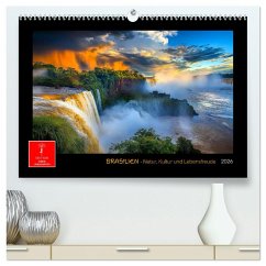 Cover Brasilien - Natur, Kultur und Lebensfreude (hochwertiger Premium Wandkalender 2026 DIN A2 quer), Kunstdruck in Hochglanz