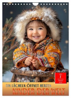 Cover Kinder der Welt - ein Lächeln öffnet Herzen (Wandkalender 2026 DIN A4 hoch), CALVENDO Monatskalender