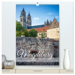 Magdeburg - Liebenswerte Stadt an der Elbe (hochwertiger Premium Wandkalender 2026 DIN A2 hoch), Kunstdruck in Hochglanz Cover Magdeburg - Liebenswerte Stadt an der Elbe (hochwertiger Premium Wandkalender 2026 DIN A2 hoch), Kunstdruck in Hochglanz